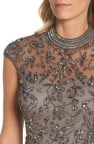 Thumbnail for your product : Adrianna Papell Embellished Mesh Gown