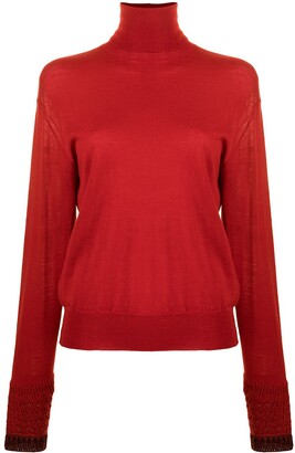 Y's Roll-Neck Knitted Jumper