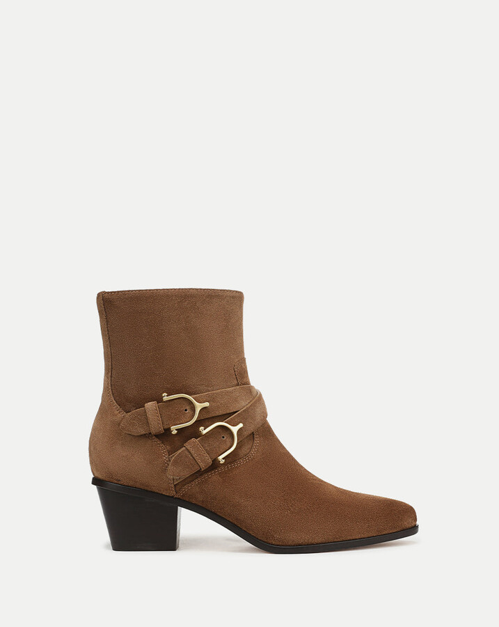 Veronica Beard Ashby Western Ankle Boot