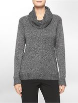 Thumbnail for your product : Calvin Klein Womens Metallic Turtleneck Sweater