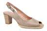 Thumbnail for your product : Mephisto Women's Salvina Strap High Heels In Beige - Size Uk 5 / Eu 38