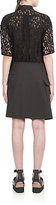 Thumbnail for your product : Sacai Luck Lace-Top Combo Dress