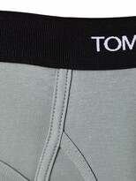 Thumbnail for your product : Tom Ford Logo-Waist Cotton Briefs