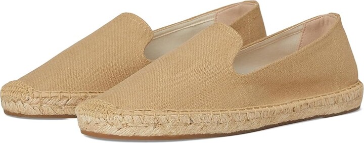 Soludos Smoking Slipper Espadrille Women's Slip on Shoes Cafe Taupe : 8 B - Medium, Jute