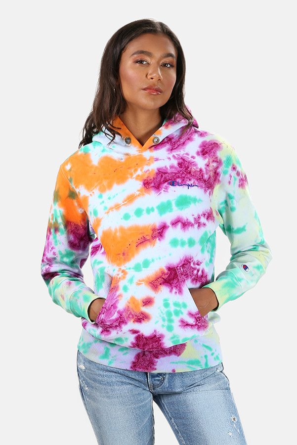 cream tie dye sweatshirt
