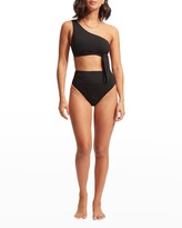 Thumbnail for your product : Seafolly One Shoulder Bikini Top