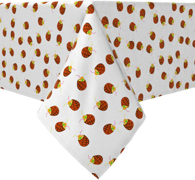 East Urban Home Fabric Textile Products Inc. Square Tablecloth 100% Cotton 60X60\
