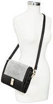 Thumbnail for your product : Mossimo Women's Crossbody Flap Closure Handbag - Black/White