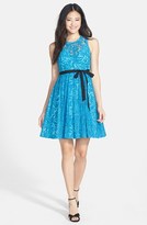 Thumbnail for your product : Plenty by Tracy Reese 'Alana' Lace Fit & Flare Dress (Petite)