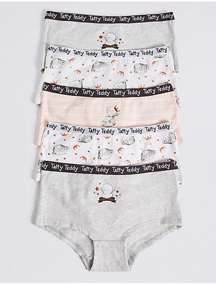Tatty Teddy Cotton Shorts with Stretch (6-16 Years)