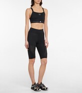 Thumbnail for your product : adidas by Stella McCartney Laser-cut biker shorts