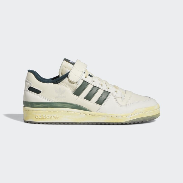 Adidas White And Green Shoes | ShopStyle