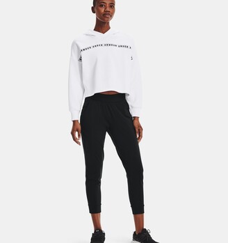 women's ua taped fleece hoodie