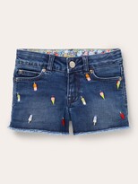 Thumbnail for your product : Boden Kids' Ice Cream Embroidered Denim Shorts
