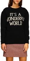 Thumbnail for your product : Alberta Ferretti Sweater Crew-neck Pullover With Its A Wonderful World