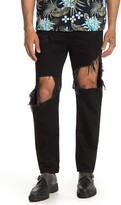Thumbnail for your product : Diesel Mharky Distressed Ripped Slim Skinny Jeans