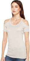 Thumbnail for your product : Michael Stars Shine Cold Shoulder Top