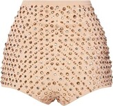 Thumbnail for your product : Herve Leger Hot pants w/ crystals
