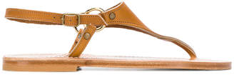 K. Jacques flat sole summer sandals