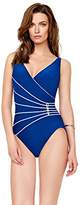 Thumbnail for your product : Gottex Women's Lime Light Surplice One Piece Swimsuit