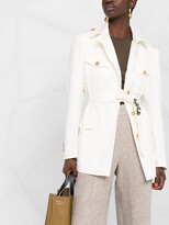Thumbnail for your product : Tagliatore Belted Military Jacket