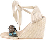 Thumbnail for your product : Marc Jacobs Lace-Up Espadrille Wedges
