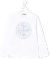 Thumbnail for your product : Stone Island Junior logo print T-shirt
