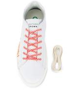 Thumbnail for your product : Leather Crown logo print sneakers