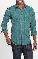Thumbnail for your product : RVCA 'Riverbed' Plaid Woven Shirt
