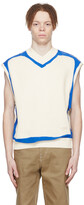 Thumbnail for your product : Ader Error Off-White Cotton Vest