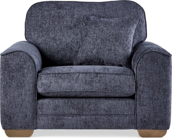 Dunelm Morello Armchair Navy Blue ShopStyle