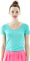 Thumbnail for your product : Nanette Lepore L AMOUR BY LAmour by Short-Sleeve Bow-Back Top