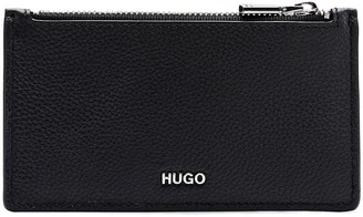 HUGO BOSS Kim Leather Card Holder Black
