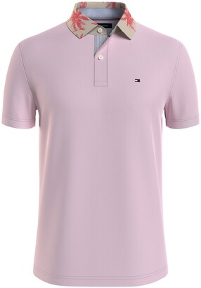Tommy Hilfiger Men's Palm Collar Custom Fit Polo - ShopStyle