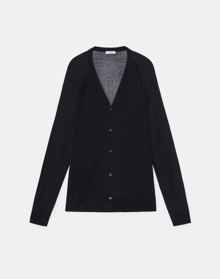 Women's Sheer Black Cardigan Sweaters | ShopStyle