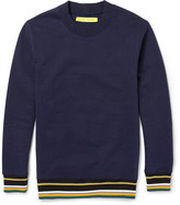 Thumbnail for your product : Raf Simons Sterling Ruby Fleece-Back Cotton-Jersey Sweatshirt