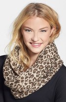 Thumbnail for your product : BP Leopard Knit Infinity Scarf (Juniors)