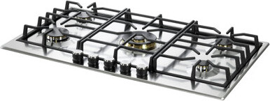 Verona 36 Inch Gas Cooktop with 5 Sealed Burners