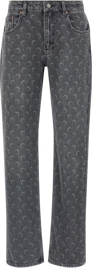 Marine Serre 'moon' Jeans