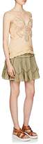 Thumbnail for your product : Chloé Women's Eyelet-Detailed Cotton Poplin Top - Beige, Tan