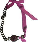 Thumbnail for your product : Lanvin Pink Metal Necklace