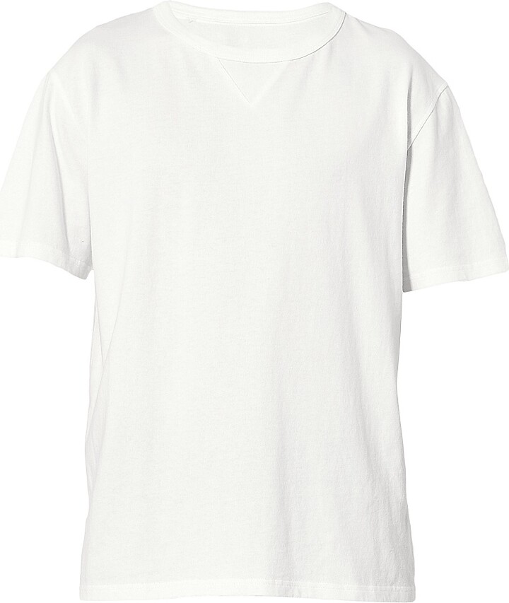 NEUW DENIM Men's Base Cotton Crewneck T-Shirt - Natural - Size Small