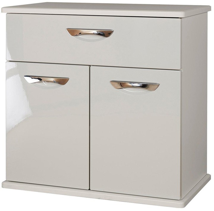 Swift Neptune Ready Assembled High Gloss Compact Sideboard Grey ShopStyle