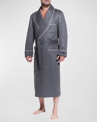 Majestic International Men's Solid Shawl Robe