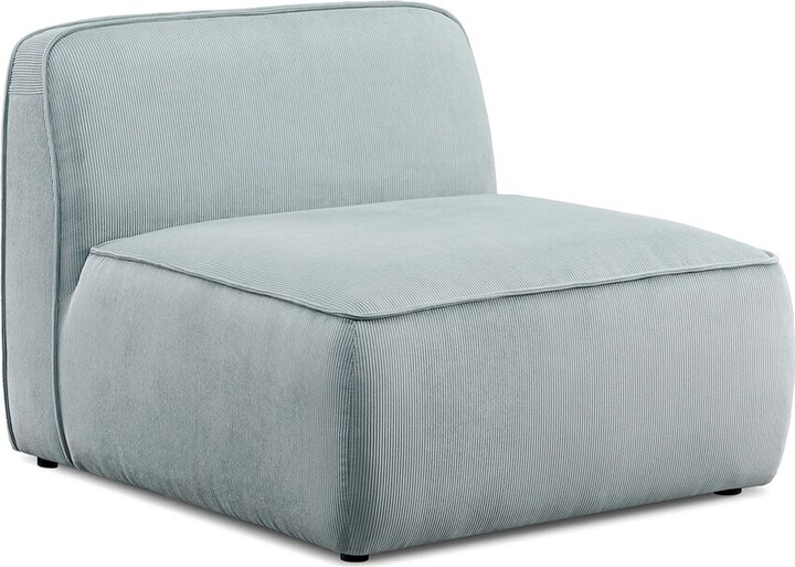 TOV Furniture Travie Performance Corduroy Velvet Armless Chair