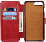 Thumbnail for your product : INFLATION leather iPhone 8P case Wallet Phone Case Holder Flip Cover