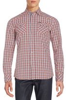 Thumbnail for your product : Diesel Sulfura Plaid Cotton Sportshirt