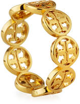 Thumbnail for your product : Tory Burch Frozen Logo Ring, Size 7
