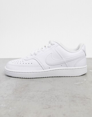 Nike White Leather Shoes | Shop the world's largest collection of fashion |  ShopStyle