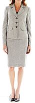 Thumbnail for your product : Le Suit Lesuit 3-Button Skirt Suit